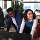 Jennie Pierson, Ron Funches, Vanessa Hudgens, Danny Pudi (Photo: Evans Vestal Ward/Warner Bros/NBC)